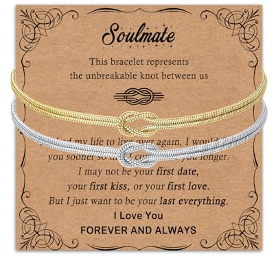 Toplstud Matching Couples Bracelets Gifts for Boyfriend Girlfriend