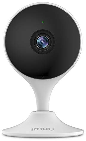 Imou Telecamera IP di sicurezza da interni per sorveglianza domestica avanzata, dotata di risoluzione 1080P, rilevamento antintrusione, rilevamento di suoni anomali, audio bidirezionale, Cue 2