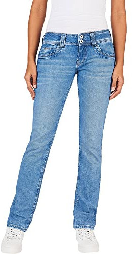 Pepe Jeans Damen Gen Jeans, Blau (Denim-xv3), 26W / 34L EU
