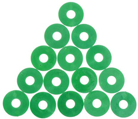 Toyvian 250pezzi Ganci in Plastica Per Parasole Clip Per Rete Isolante Per Serra Gadget Per Fissaggio Pellicole e Ombreggianti