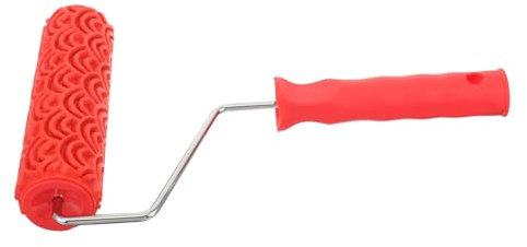 SHINEOFI Rodillo De Rodillo De Textura En Rodillo De Pintura Con Textura De Pared Con Patrón Rodillos De Textura Rodillo De Textura De Pintura De Decoración De Grano Rodillo De Textura