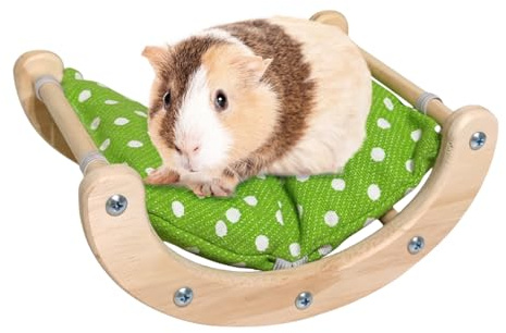 Lettino per Animali Domestici | Sedie a Dondolo per Piccoli Animali,Letto Portatile Riusabile per Drago Barbuto, Cincillà e Coniglietti