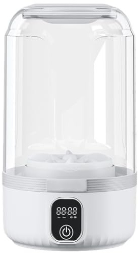 Jrudjsnhhty Lavadora Portátil, Minilavadora Inalámbrica. Limpia Profundamente, Ropa Interior, Ropa de, Ropa de Hotel, Viajes y Camping.