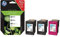 HP 301 Tri-Pack - 2er-Pack - Schwarz, Farbe (Cyan, Magenta, Gelb) - Original - Tintenpatrone - für Deskjet 10XX, 15XX, 2050 J510, 2050A J510, 2054A J510, 25XX; Envy 4502; Officejet 26XX