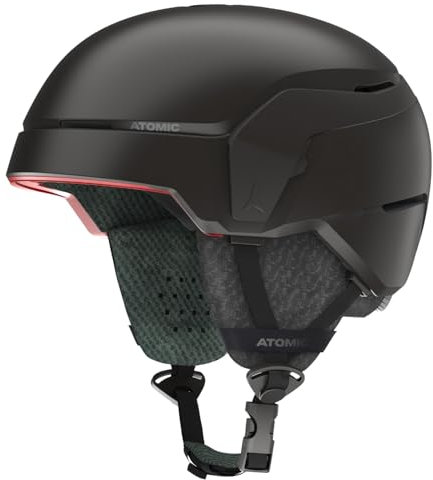 ATOMIC COUNT Skihelm - Schwarz - Größe XL - Helm für max. Sicherheit - Skihelme mit bequemem 360° Fit System - Snowboardhelm mit funktionellem Innenfutter - Kopfumfang 63-65 cm