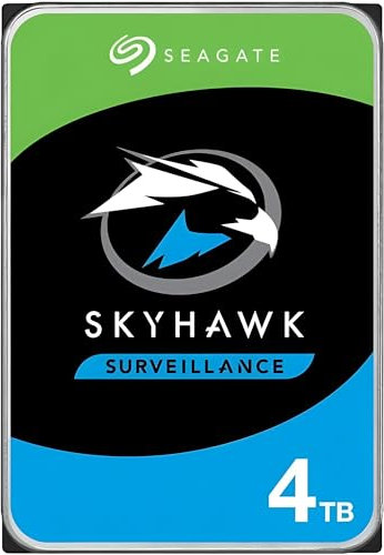 Seagate Skyhawk ST4000VX013 4 TB Hard Drive - 3.5 Internal - SATA (SATA/600) - Network Video Recorder, Video Surveillance System Device Supported