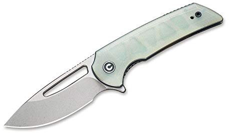 WE Knife Unisex – Erwachsene Odium G10 TP Taschenmesser, Transparent, 15,7 cm