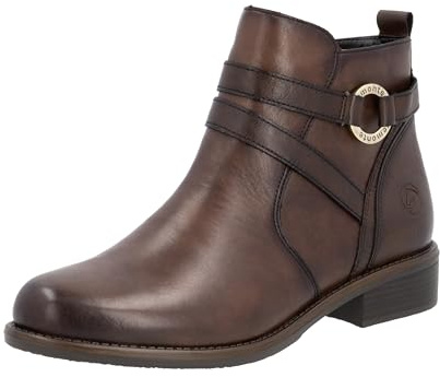 Remonte Bottines D0f77 pour femme, marron, 38 EU