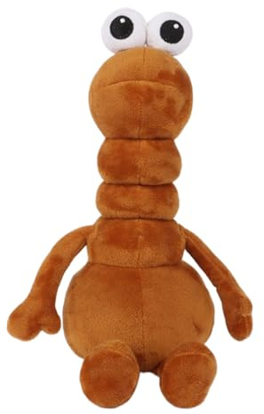 Generisch Marcus Worm Plüschtier, 20x10x28cm Süßes Wurmform Kuscheltierspielzeug, Lustige Hässliche Wurmform, Für Ostern, Valentinstag, Drinnen, Zuhause, Schlafzimmer