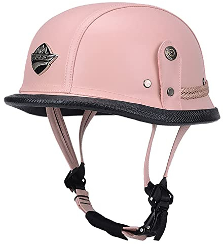 Öppen hjälm Passar for Cruiser Moped Scooter ATV Vuxna Män Dam Jet Hjälm ECE Godkänd H,M=55-56CM(G,M=5556CM)