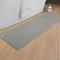 chakme Tapis de bain antidérapant 43 x 150 cm avec dos en caoutchouc Tapis de bain antidérapant lavable Tapis de bain Tapis de bain Tapis de bain Tapis de bain Tapis de douche Gris