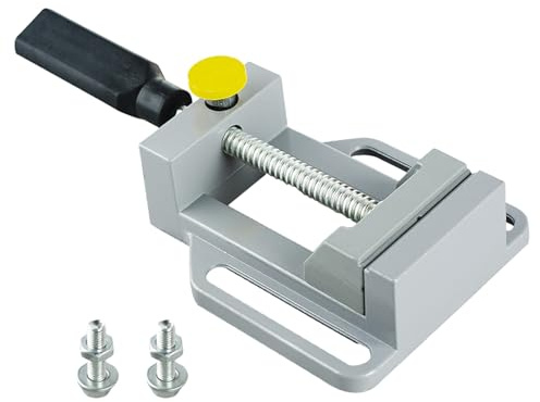 Morsa da banco portatile per uso domestico, morsa da banco resistente, morsa multiuso da banco da lavoro con base stabile, strumento a morsetto, morsetto da banco con base fissa per la lavorazione del