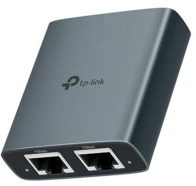 TP-Link EH210 Switch Ethernet 2 Ports 1000 Mbps RJ45 Splitter Network Compatible avec Ordinateur Routeur Décodeur Téléviseur