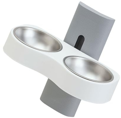 ECVGHD Pet Feeding Bowl Wall Mounted Bowl Easily Washing Bowl Protect Neck Bowl
