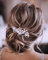 Unicra Silver Wedding Crystal Hair Vines Flor Hoja Tocados Accesorios para el cabello para la novia (Oro rosa)