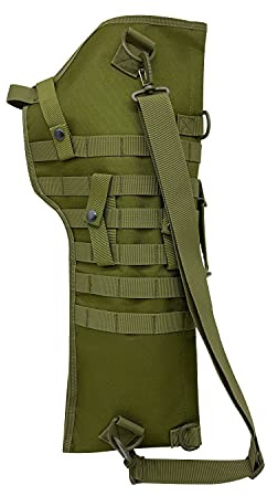 Alephnull Tactical Soft Military Rifle Scabbard Lämplig för Bärbar One-Shoulder Holster för Jaktgevär (Armégrön)