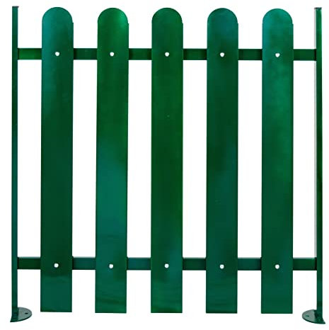 Valla de listones Easy Mod.5D-001 (Altura 100 cm, Verde)