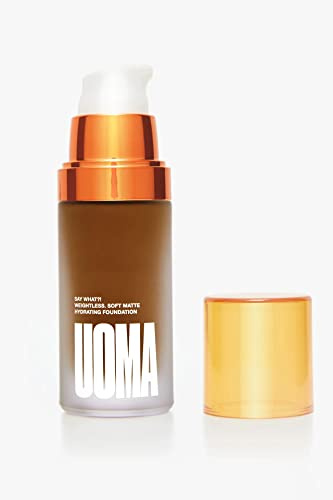 UOMA BEAUTY SAY WHAT?! FOUNDATION, 30ml, BROWN SUGAR T4W