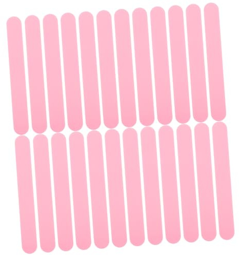 VALICLUD Depresores Linguales De Plástico Rosa 25 Unidades Palitos Raspadores Limpieza Bucal Uso Clínico Versátiles Cuidado Dental y Mezcla Profesional