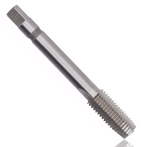M14×1.5mm Metric Machine Tap, Woodworking Threading Machine, High-Speed Steel Thread Tap, 4 Straight Flutes Threading Tool for Tapping Machines Durable and Precise Thread Cutter