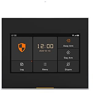 Kit Alarma Casa, Wifi gsm Sistema de alarma antirrobo inalámbrico de Tuya for cámara doméstica inteligente Pir Kit de alarma de seguridad del sensor del sensor de movimiento de movimiento Aplicación C