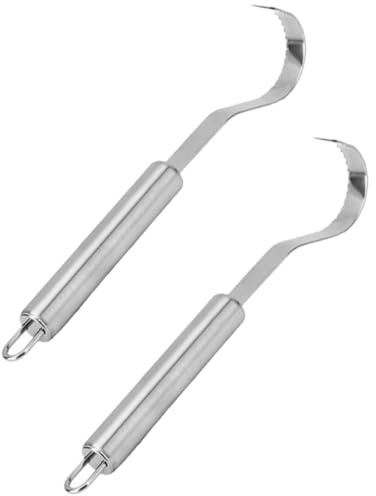 Mobestech Racloir à Chocolat et Fromage en Acier Inoxydable 2 Pièces Couteaux à Racler Ergonomiques pour Fromage à Pâte Dure et Beurre Ustensiles Cuisine Multifonction pour Maison et