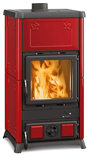 STUFA A LEGNA NORDICA FEDORA 9,6kw 238m³ BORDEAUX