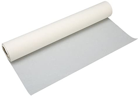 Cyrank Rollo De Papel De Calco De 12 Pulgadas, Rollo Blanco para Bocetos Y Calcos, Papel De Calco Blanco para Dibujar Patrones De Costura, Papel De Dibujo, Papel Transparente para Costura(12in 46m)
