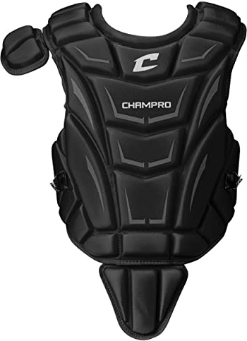 Champro Optmus MVP Chest Protector - 15 Length, Black (CP102B)