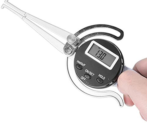 Calibrador interior digital, calibrador electrónico interno de alta precisión, pantalla digital de diámetro interior herramienta de medición (pinzas rectas)