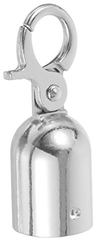 Garneck Mousqueton Bout De Corde Connecteur Extrémité Acier Embout Pour Garde-corps Avec Crochet Butée De Corde Pour Fixation