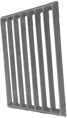 HIAKDOFT Rejilla De Parrilla De Barbacoa Estante De Parrilla De Barbacoa Rejilla Para Exterior Parrillas Para Cocinar Malla Cocinar a La Parrilla Accesorios De Rejilla Negro Hierro Fundido