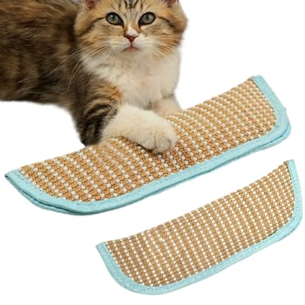 Frfik Jouet pour Chat avec De L'À Chat,Interactif Et Résistant Aux Morsures 2 Pièces | Jeu en Forme De Coussin pour Actif - pour Les Races Petites Moyennes Et Grandes dans Le Salon Bureau Et Le