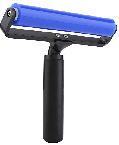 Rullo Antipolvere 12 Pollici con Adesivo Antistatico per Pulizia Manuale Levapelucchi Strumento Pratico per Casa Ufficio