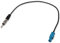 AEDIKO Car Stereo FM AM Radio Antenna Adapter Cable Fakra Z Male to DIN Male Plug Connector Cable for Car Stereo Audio HD Radio Head Unit CD Media Player Receiver