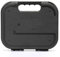 Casseforti Custodia per pistola Glock Kublai Pistola Box Valigia tattica per pistola Cannocchiali per fucile Ottica da caccia Accessori Casseforti a muro(Black ABS Box)