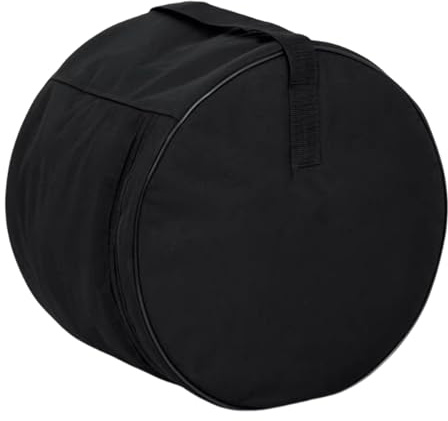 Hellery Bolsa de Almacenamiento para Bombo, Funda de Transporte, Impermeable, con Cremallera de Viaje, Protector, Soporte, Asa de Transporte, Estuche Grueso P, 62 Cm X 50 Cm