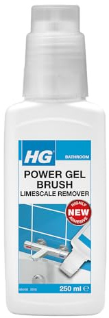 HG Power Gel Brush - Limescale Remover - 250ml (Pack of 3)