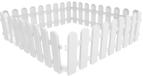 Kichvoe Outdoor Tortoise Fence 4Pcs Plastic Pet Fences for Small Animals Tortoise Enclosure Garden Playpen Safety Gate for Sunbathing and Grazing