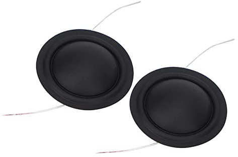 Tbest Bobine Vocale de Tweeter de 25 Mm, Film de Dôme en Fil Rond en Aluminium plaqué de Cuivre pour la Réparation de Haut-parleurs et l'assemblage de Bricolage – Faible Distorsion, Haute