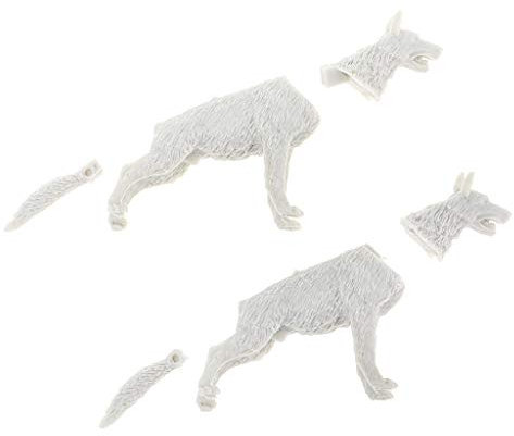 Tenlacum 1:35 Harz Schäferhund Figuren Modell WWII Bundeswehr Unlackiert Unmontiert