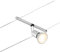 Paulmann CorDuo, punto luce per sistema di cavi per faretti, 94443, Salt, massima CC 10 Watt, lampade con cavi, estensibile, cromato, opaco, in plastica, GU 5,3, senza lampadine