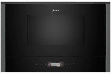 Neff NL4WR21G1B Built-In Microwave Oven - Black with Graphite-Grey Trim, 700057790