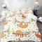 SMchwbc Faultier Bettwäsche 135x200 Kinder Cartoon Tiere Faultier Bettbezug Set Für Mädchen Mit Kissenbezug, Kinderbettwäsche 135x200 Faultier Bettwäsche-Sets Mikrofaser (135 x 200 cm,8)