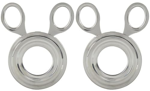WMF Gourmet Eierköpfer, Eieröffner, Cromargan Edelstahl mattiert, spülmaschinengeeignet, 7.5 x 13.4 x 3.2 cm, Silber (Packung mit 2)