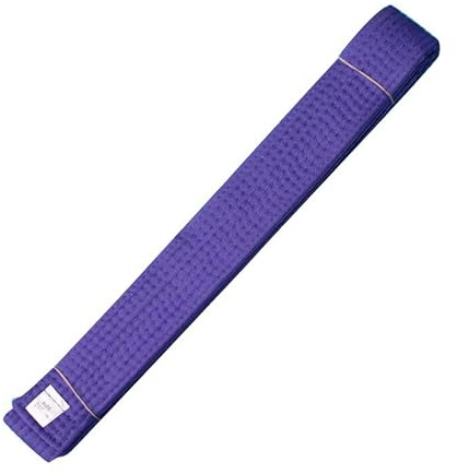 Volere è potere Ceinture de Taekwondo Judo Jiu Jitsu Gi Ceinture Arts Martiaux Ceinture Aïkido Gi Bjj Ceinture Jiu Jitsu Gi Ceinture, violet, 2.0M