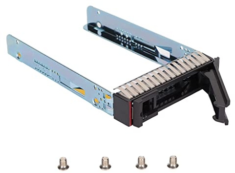 Naroote Vassoio per Disco Rigido SAS Durevole da 2,5 Pollici per SR650 SR550 SR570 HR630X HR650S, Supporto per HDD Stabile in Metallo ABS per la Sicurezza dei Dati