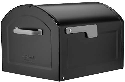 Architectural Mailboxes 950020B-10 Centennial Postmount Mailbox, XL, Black