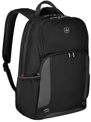 WENGER XE Tryal Laptop-Rucksack mit Tabletfach, Notebook bis 15,6 Zoll, Organizer, 23 l, Damen Herren, Büro Business-Reisen Uni, Schwarz, 612735