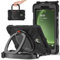 Compatible with Samsung Galaxy Tab Active 5 8inch 2024 X306B/X300 Tablet Case, Protective Cover 360° Swivel Stand & Shoulder Strap, Heavy Duty Case for Samsung Galaxy Tab Active 5(Black)